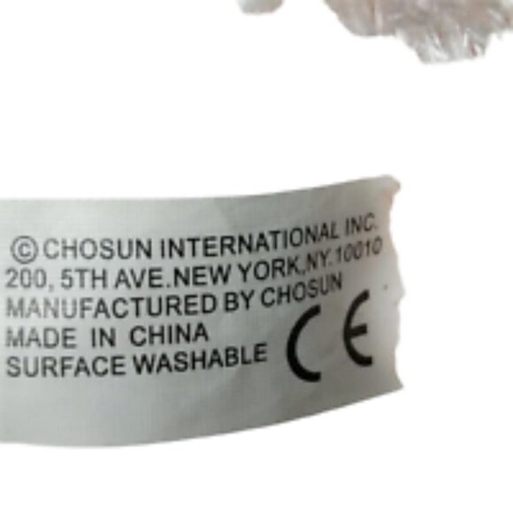 Chosun Pink Easter Bunny Rabbit Plush Stuffed Animal 10" - Picture 6 of 6